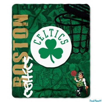 Boston Celtics fleece throw blanket | Final Playoff