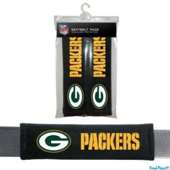 Green Bay Packers seat belt pads | Final Playoff