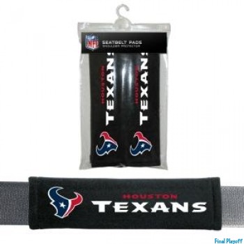 Houston Texans seat belt pads | Final Playoff