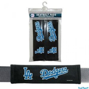 Los Angeles Dodgers seat belt pads | Final Playoff