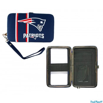 New England Patriots phone case wallet | Final Playoff
