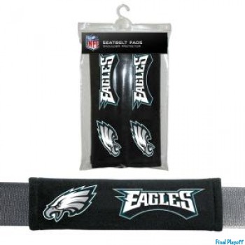 Philadelphia Eagles seat belt pads | Final Playoff