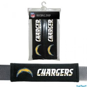 San Diego Chargers seat belt pads | Final Playoff