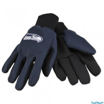 Seattle Seahawks utility gloves | Final Playoff