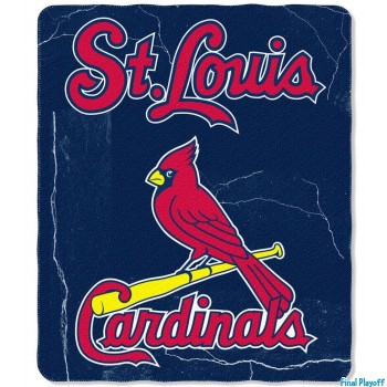 St. Louis Cardinals fleece throw blanket | Final Playoff