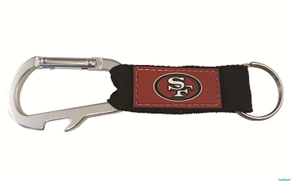 San Francisco 49ers Carabiner Keychain 