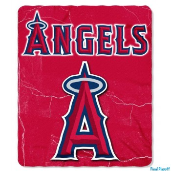 Anaheim Angels fleece throw blanket | Final Playoff