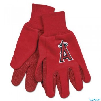 Anaheim Angels two tone utility gloves | Final Playoff