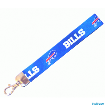 Buffalo Bills wristlet lanyard lobster clasp | Final Playoff