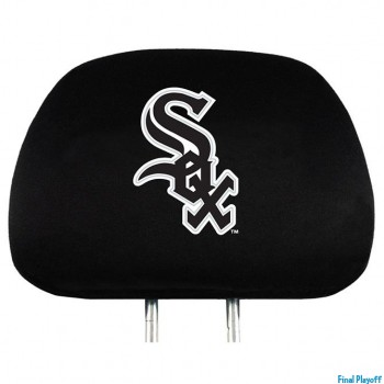 Chicago White Sox headrest covers 2pc | Final Playoff