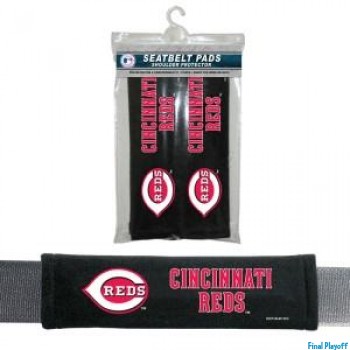 Cincinnati Reds seat belt pads | Final Playoff