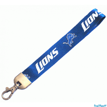 Detroit Lions wristlet lanyard lobster clasp | Final Playoff