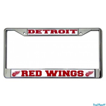 Detroit Red Wings license plate frame holder | Final Playoff