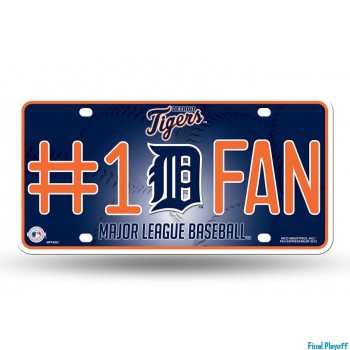 Detroit Tigers metal license plate | Final Playoff