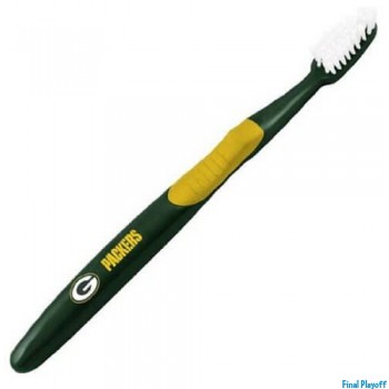 Green Bay Packers toothbrush soft bristle | Final Playoff