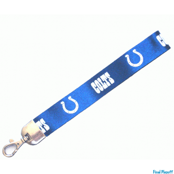 Indianapolis Colts wristlet lanyard lobster clasp | Final Playoff