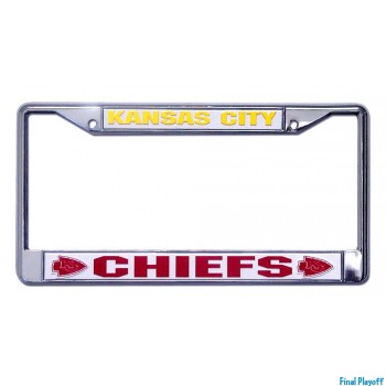 Kansas City Chiefs license plate frame holder | Final Playoff
