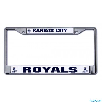 Kansas City Royals license plate frame holder | Final Playoff
