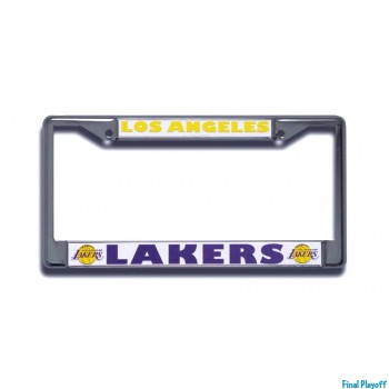 Los Angeles Lakers license plate frame holder | Final Playoff