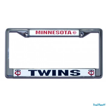 Minnesota Twins license plate frame holder | Final Playoff