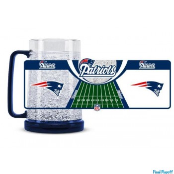 New England Patriots freezer mug | Final Playoff