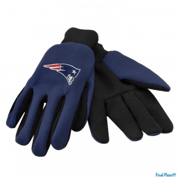 New England Patriots utility gloves | Final Playoff