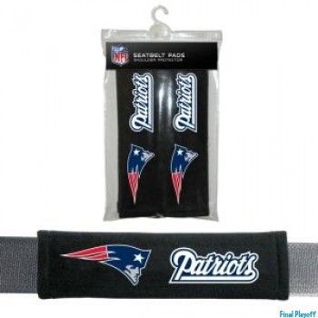 New England Patriots seat belt pads | Final Playoff