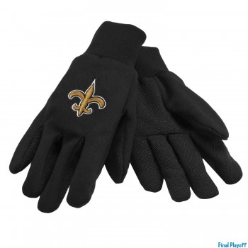 New Orleans Saints utility gloves | Final Playoff
