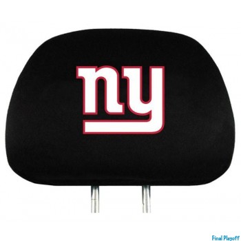 New York Giants headrest covers 2pc | Final Playoff