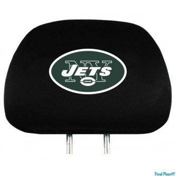 New York Jets headrest covers 2pc | Final Playoff