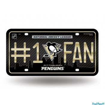 Pittsburgh Penguins metal license plate | Final Playoff