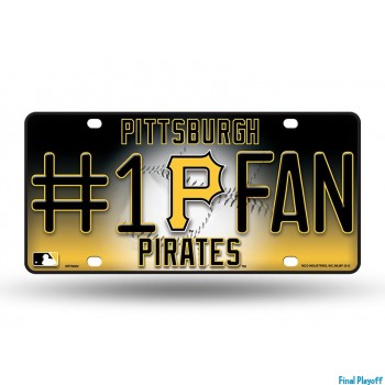 Pittsburgh Pirates metal license plate | Final Playoff