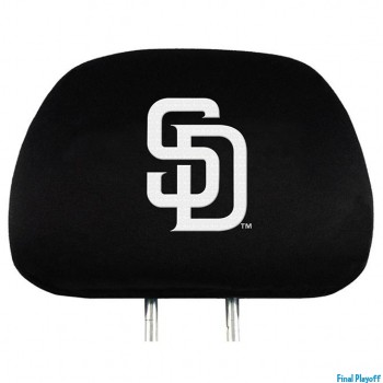 San Diego Padres headrest covers 2pc | Final Playoff