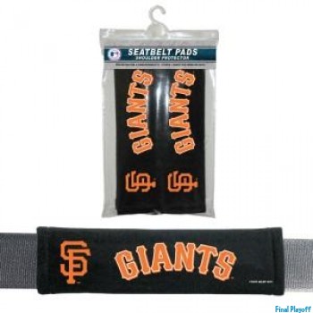 San Francisco Giants seat belt pads | Final Playoff