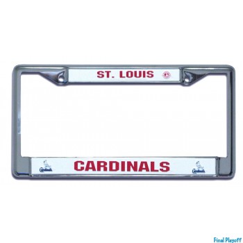St. Louis Cardinals license plate frame holder | Final Playoff