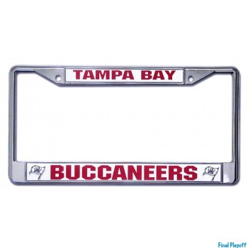 Tampa Bay Buccaneers license plate frame holder | Final Playoff