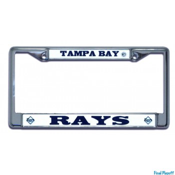 Tampa Bay Rays license plate frame holder | Final Playoff