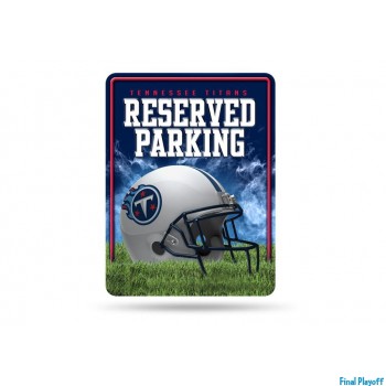 Tennessee Titans metal parking sign | Final Playoff