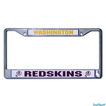 Washington Redskins license plate frame holder | Final Playoff