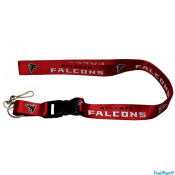 Atlanta Falcons lanyard keychain detachable | Final Playoff
