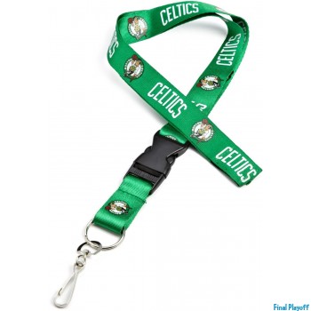 Boston Celtics lanyard keychain detachable | Final Playoff