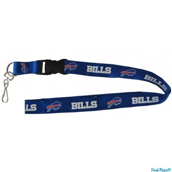Buffalo Bills lanyard keychain detachable | Final Playoff