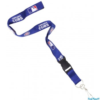 Chicago Cubs lanyard keychain detachable | Final Playoff