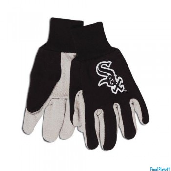Chicago White Sox two tone utility gloves | Final Playoff