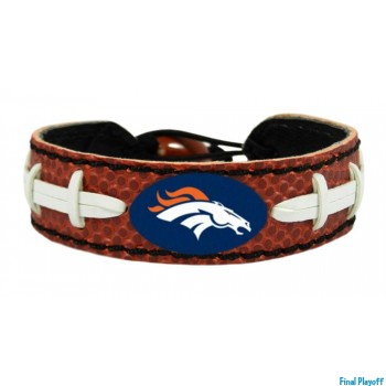 Denver Broncos leather bracelet | Final Playoff