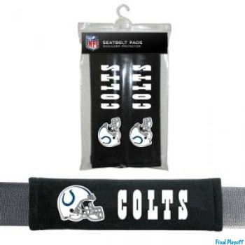 Indianapolis Colts seat belt pads | Final Playoff