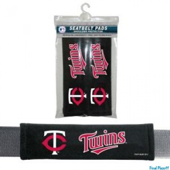 Minnesota Twins seat belt pads | Final Playoff