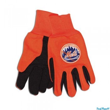 New York Mets two tone utility gloves | Final Playoff