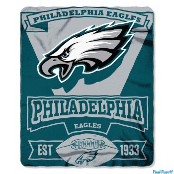 Philadelphia Eagles fleece throw blanket | Final Playoff