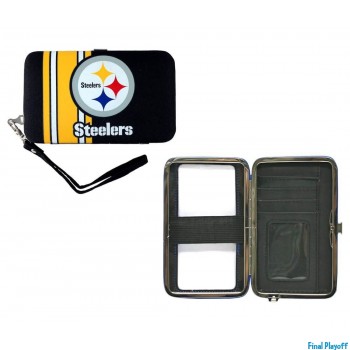 Pittsburgh Steelers phone case wallet | Final Playoff